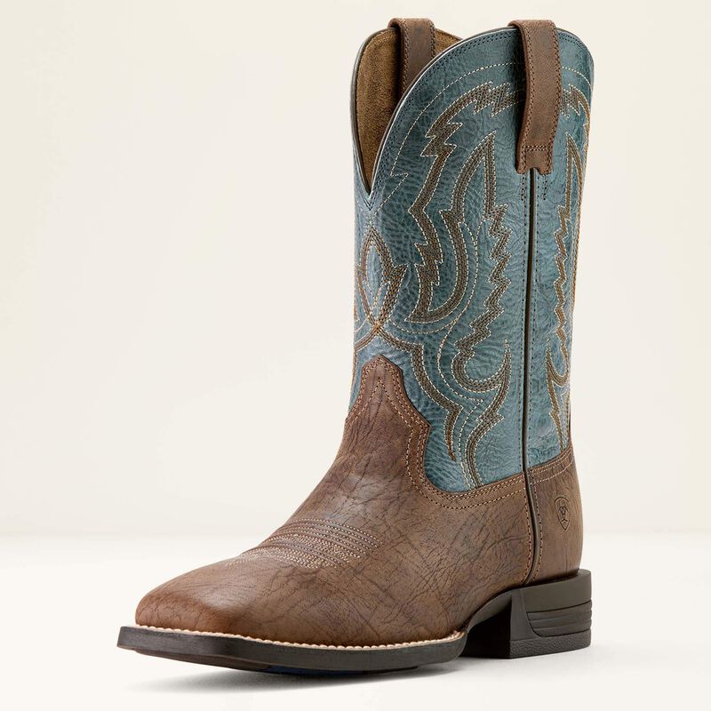 Men's Ariat Steadfast Wide Square Toe Cowboy Boots
