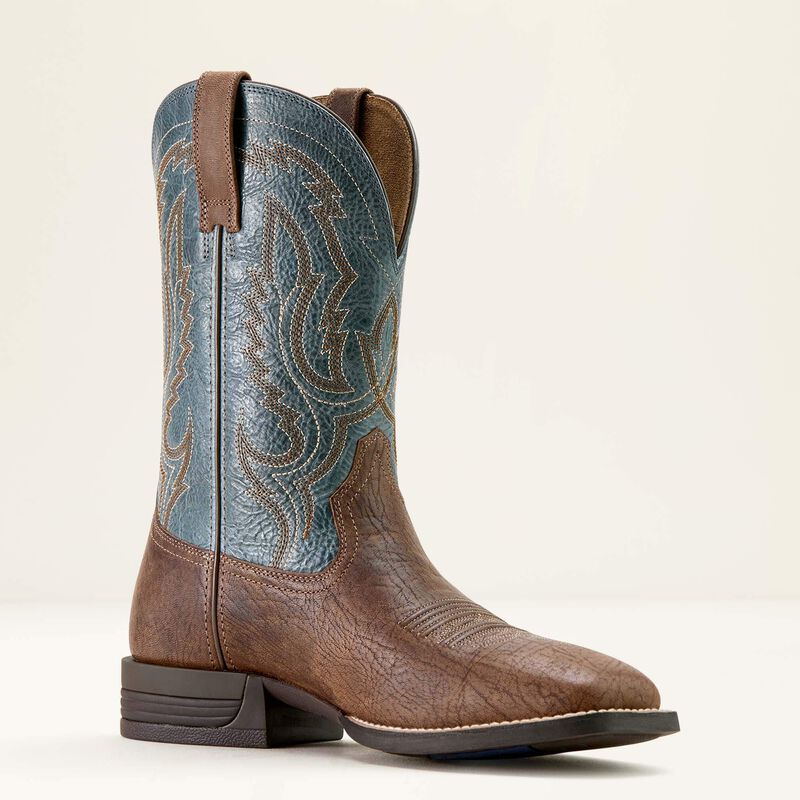 Men's Ariat Steadfast Wide Square Toe Cowboy Boots