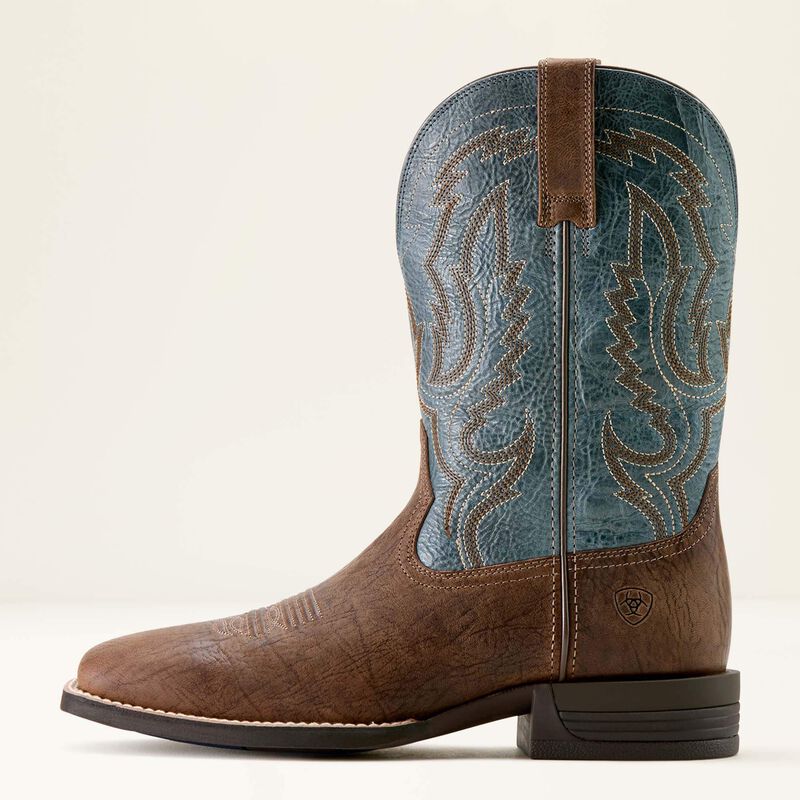 Men's Ariat Steadfast Wide Square Toe Cowboy Boots