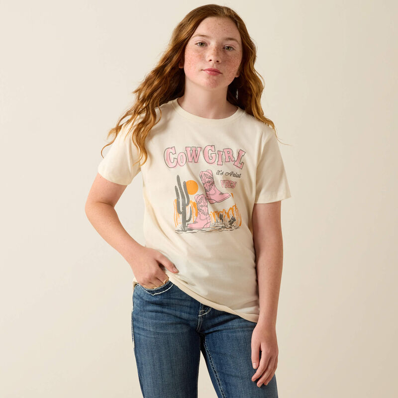Ariat Girls Cowgirl Vibes T-Shirt