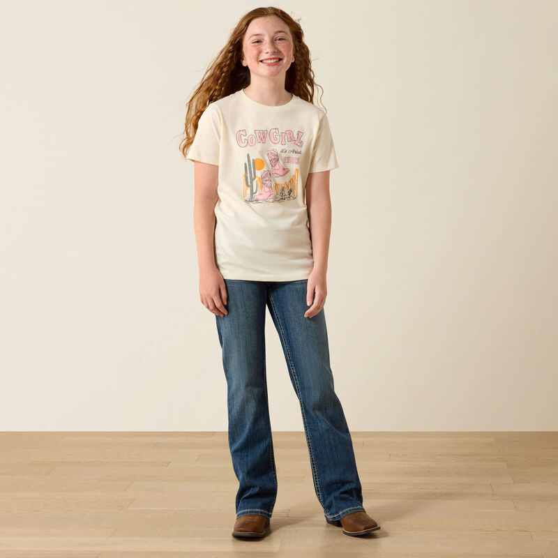 Ariat Girls Cowgirl Vibes T-Shirt