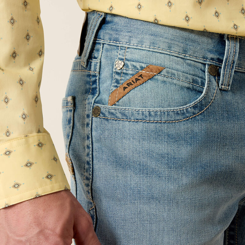 Ariat | Men's M4 Relaxed Gus Boot Cut Jeans