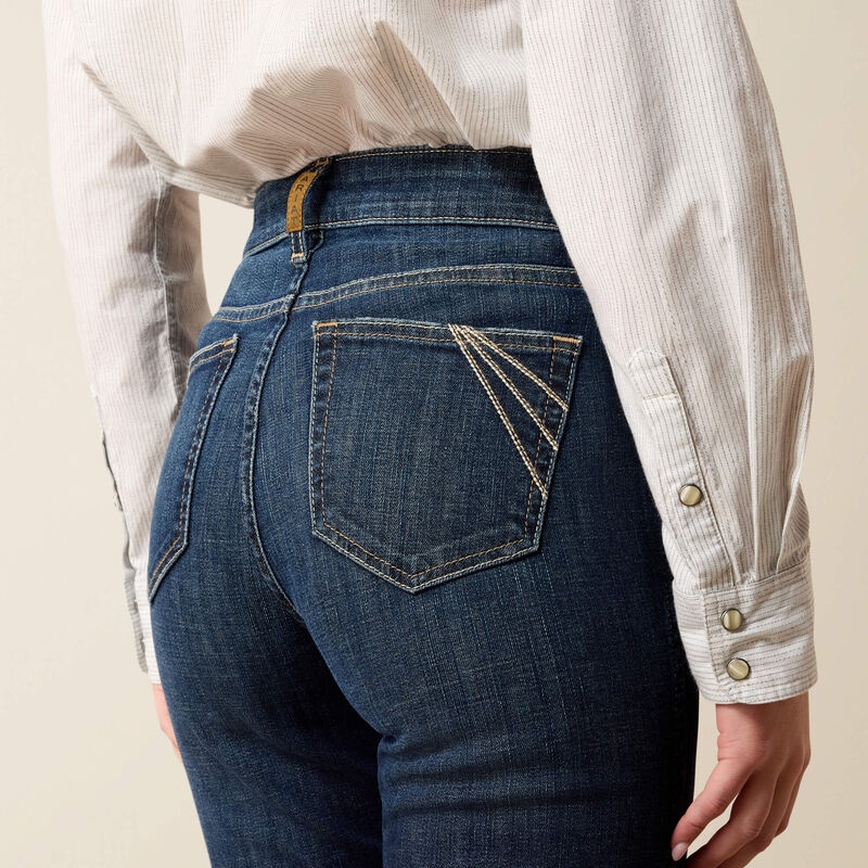 Women Ariat High Rise Vivienne Slim Trouser Jeans