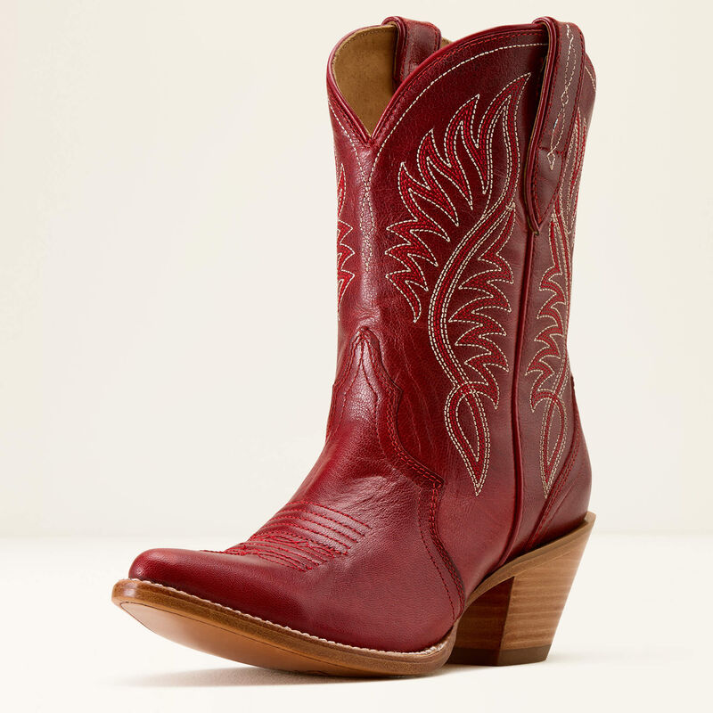 Ariat Women's Julietta Western Booties - Red Alert