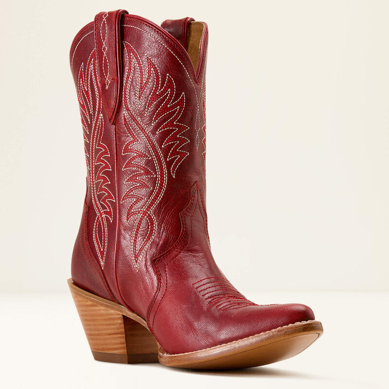 Ariat Women's Julietta Western Booties - Red Alert