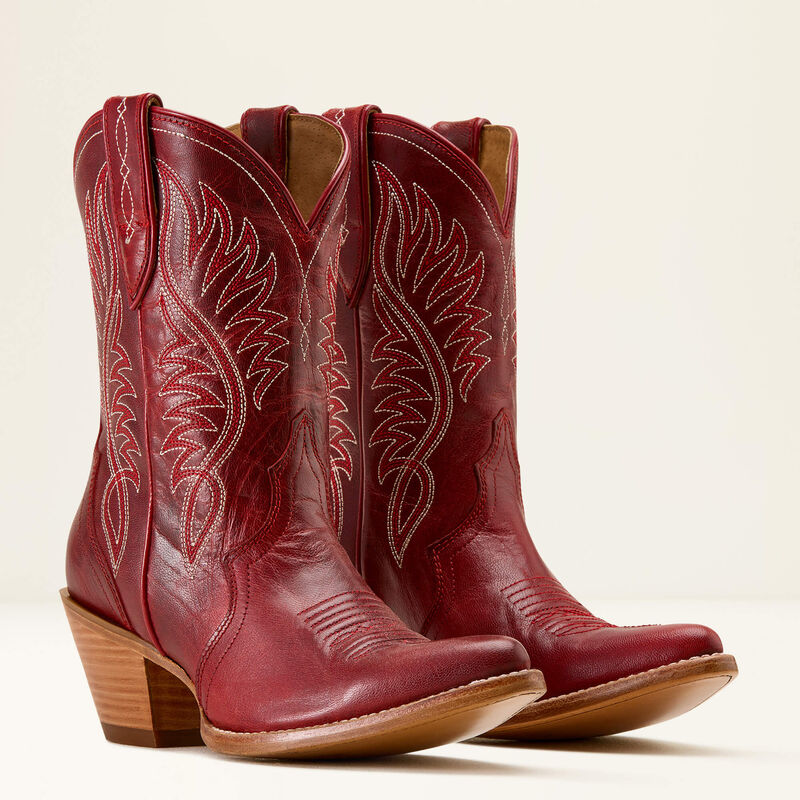 Ariat Women's Julietta Western Booties - Red Alert