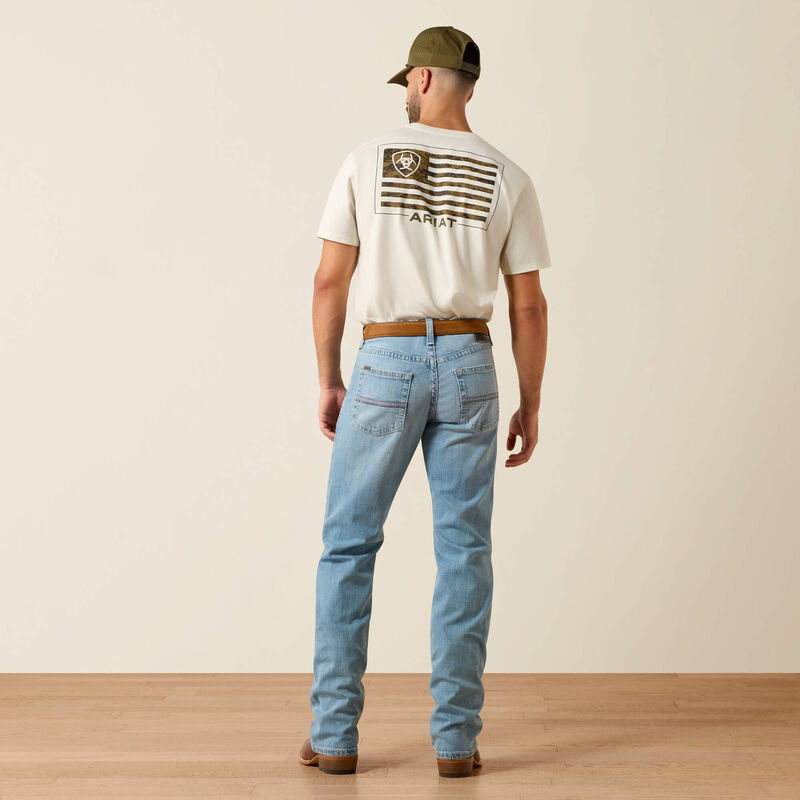 Ariat | Men's M5 Norman Straight Leg Stretch Denim Jeans