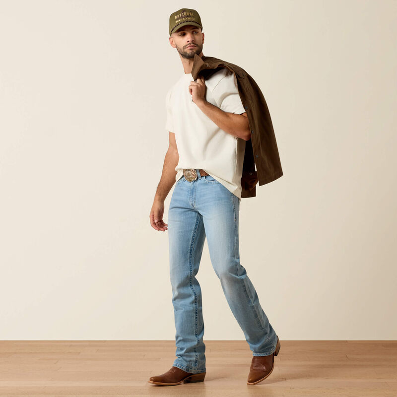 Ariat | Men's M5 Norman Straight Leg Stretch Denim Jeans