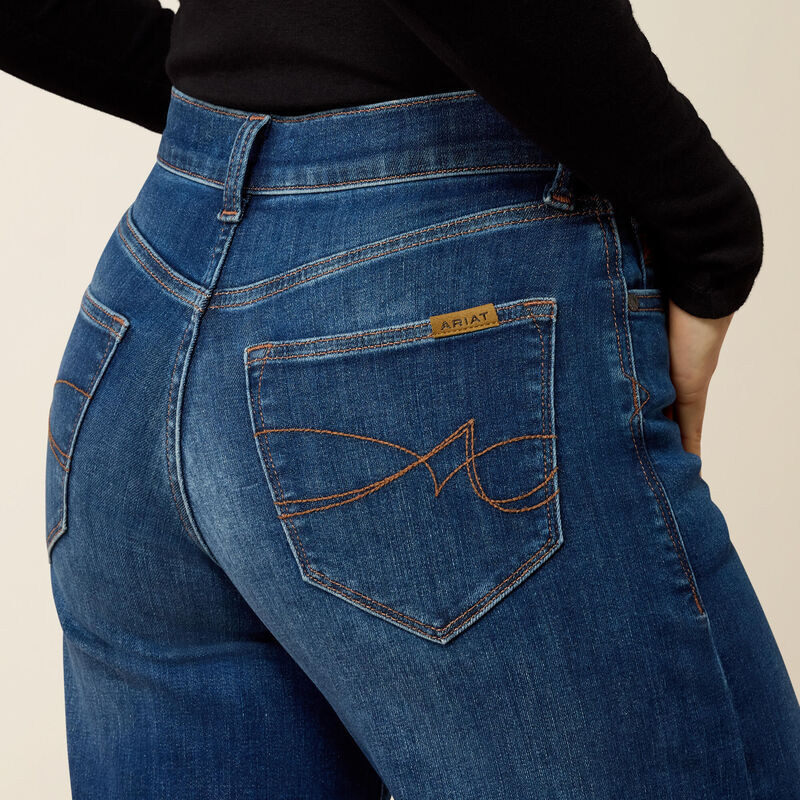 Ariat | Women's High Rise Revel Vilma Ultrastretch Wide Leg Jeans