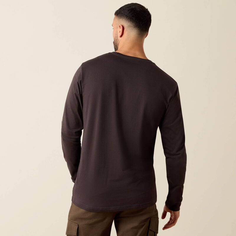 Ariat | Rebar Cotton Strong Standard Logo Pocket T-Shirt