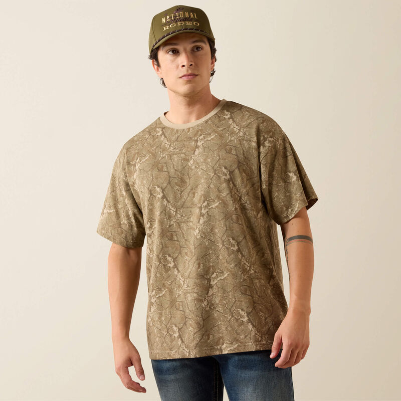 Ariat | All Over Camo ToughStock Boxy T-Shirt