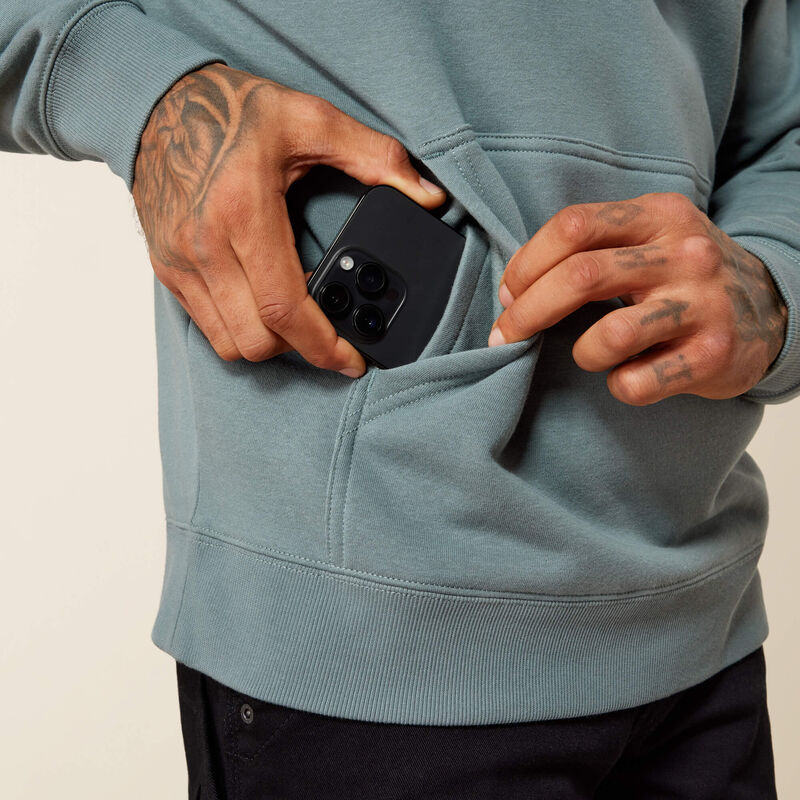 Ariat | Rebar Lightweight Logo Hoodie