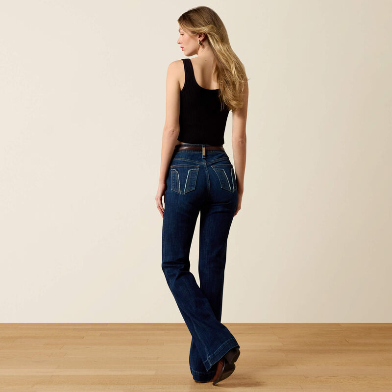 Ariat | Women's High Rise Avani Slim Trouser Jeans