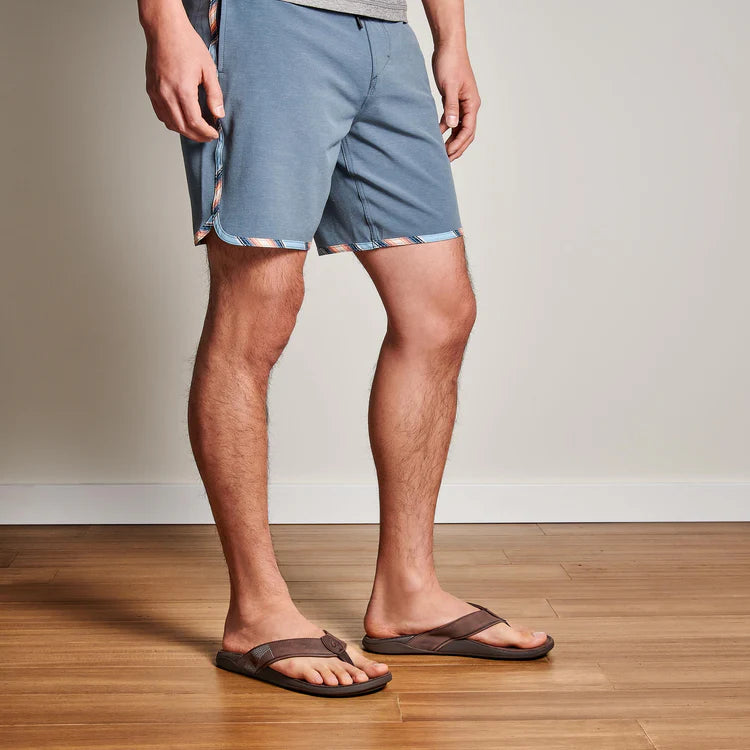 Men's Olukai Tuahine Dark Wood Sandals