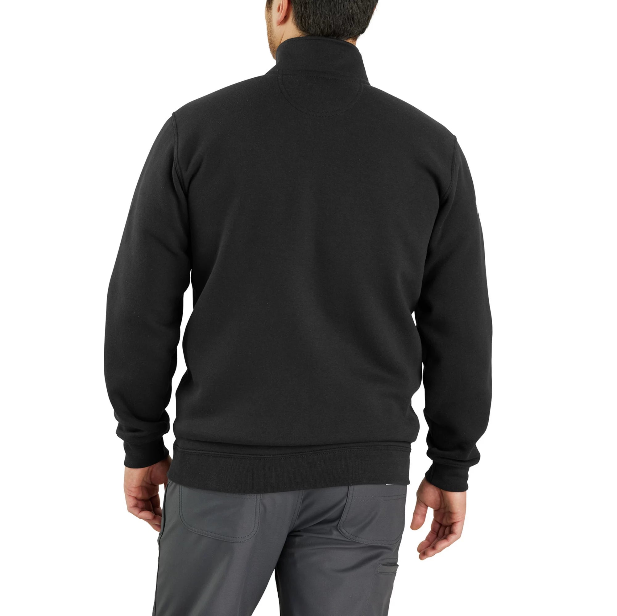 Carhartt Midweight 1/4 Zip Sweatshirt - Black