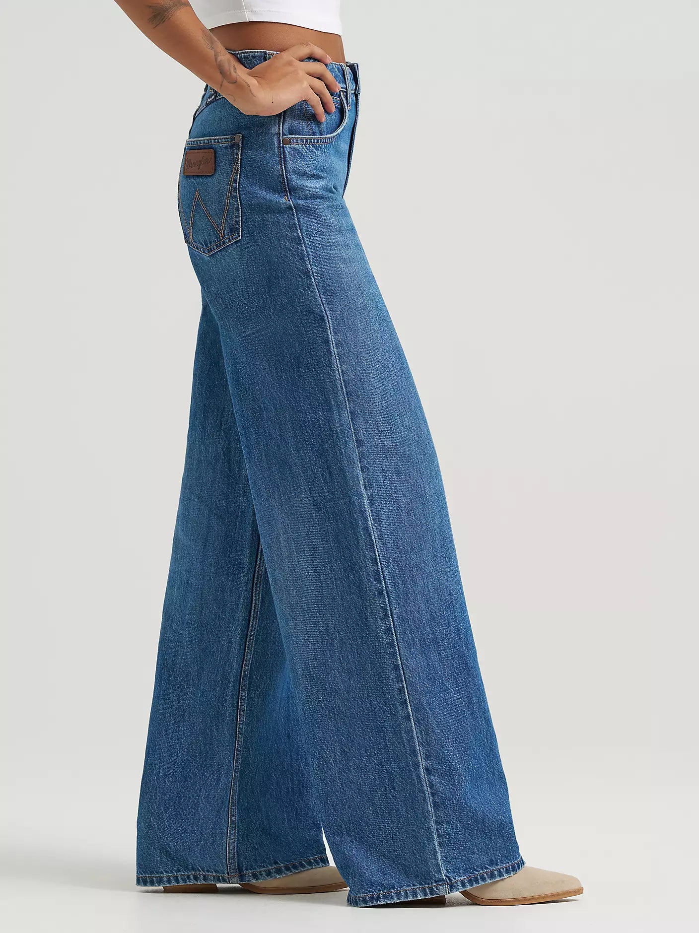 Women's Wrangler Retro Bailey High Rise Wide Leg Jean