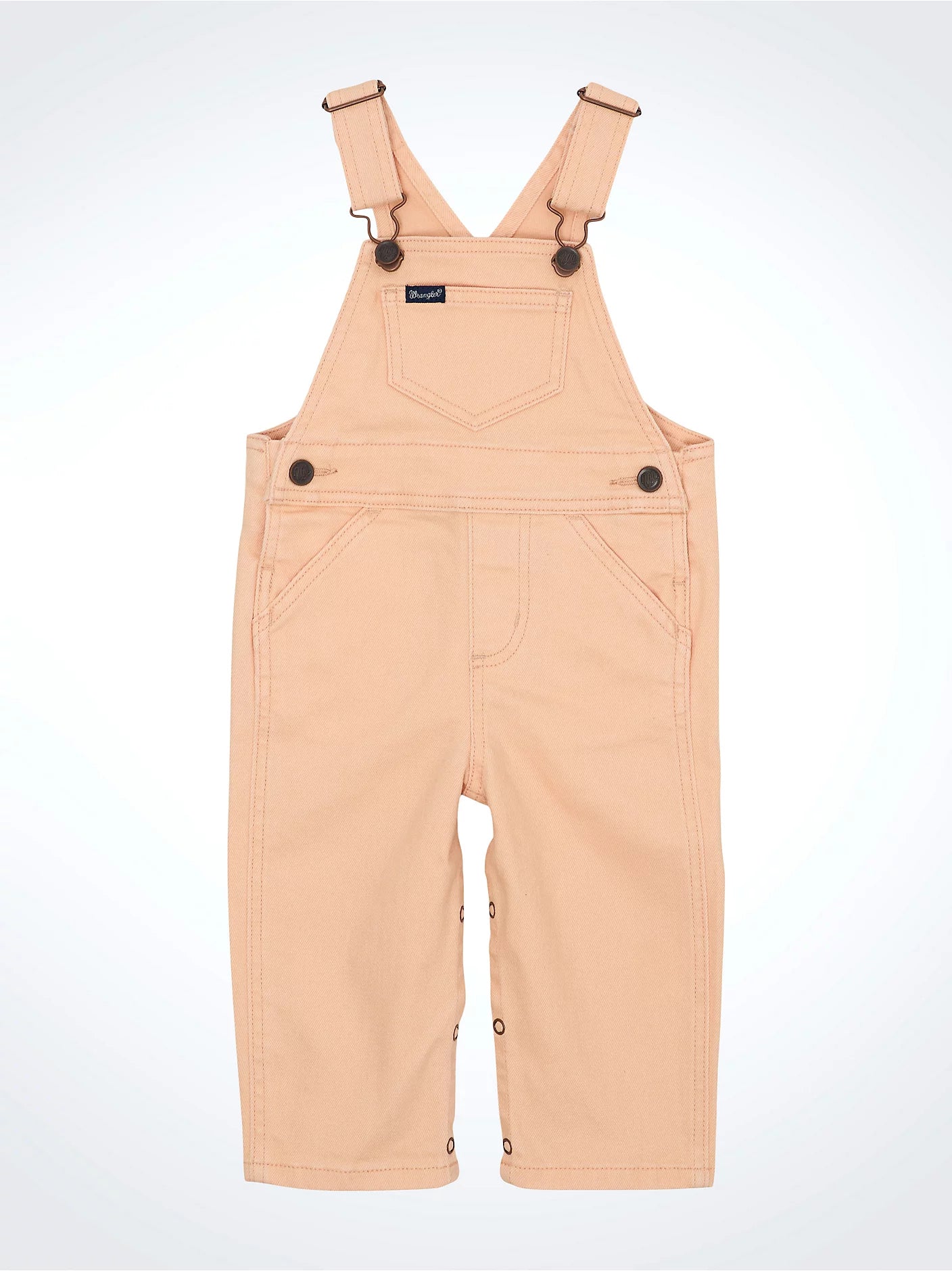Little Girl's Wrangler Denim Overalls