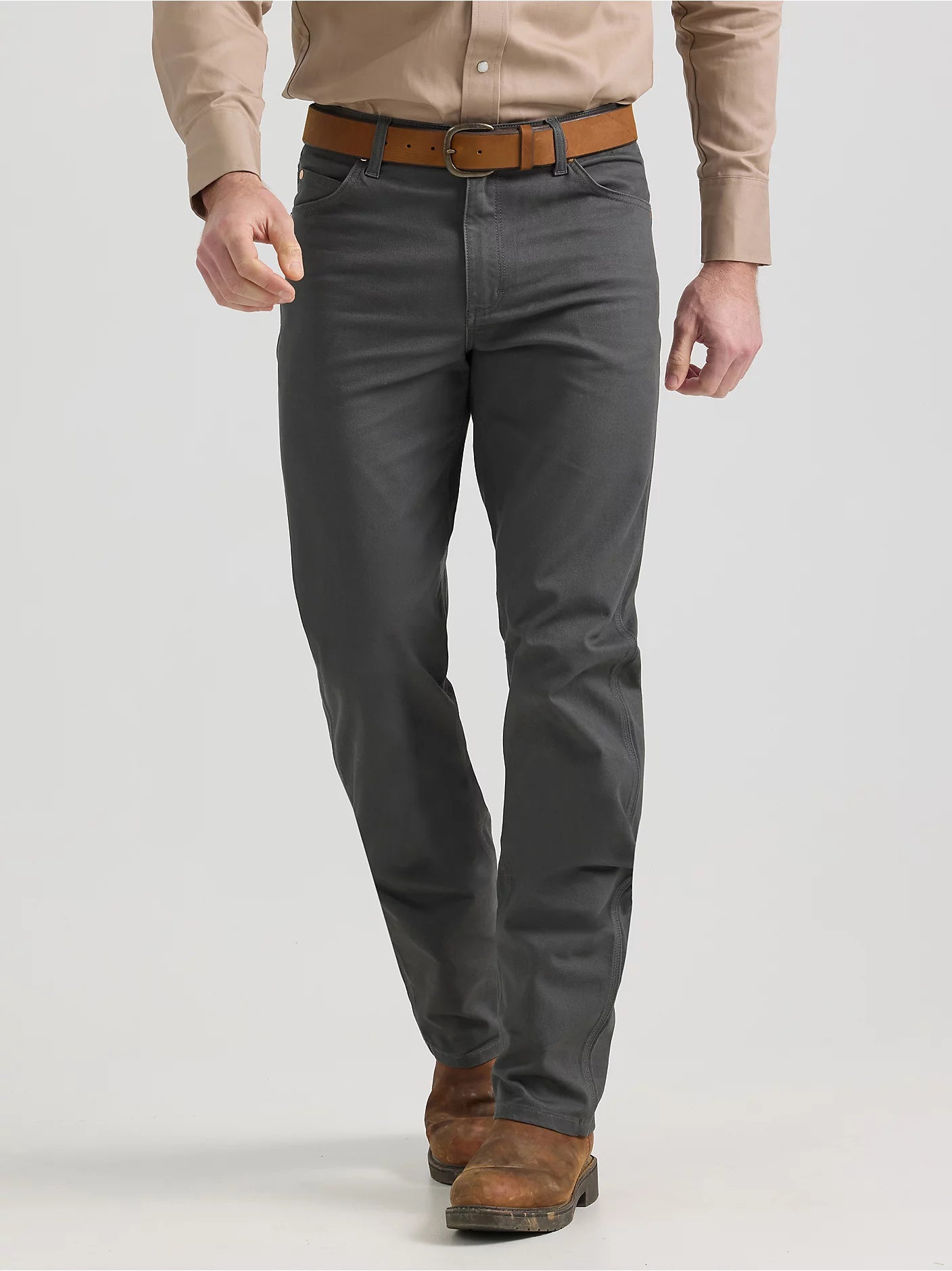 Men's Wrangler Premium Performance Tough Comfort Cowboy Cut® Regular Fit Canvas Jean