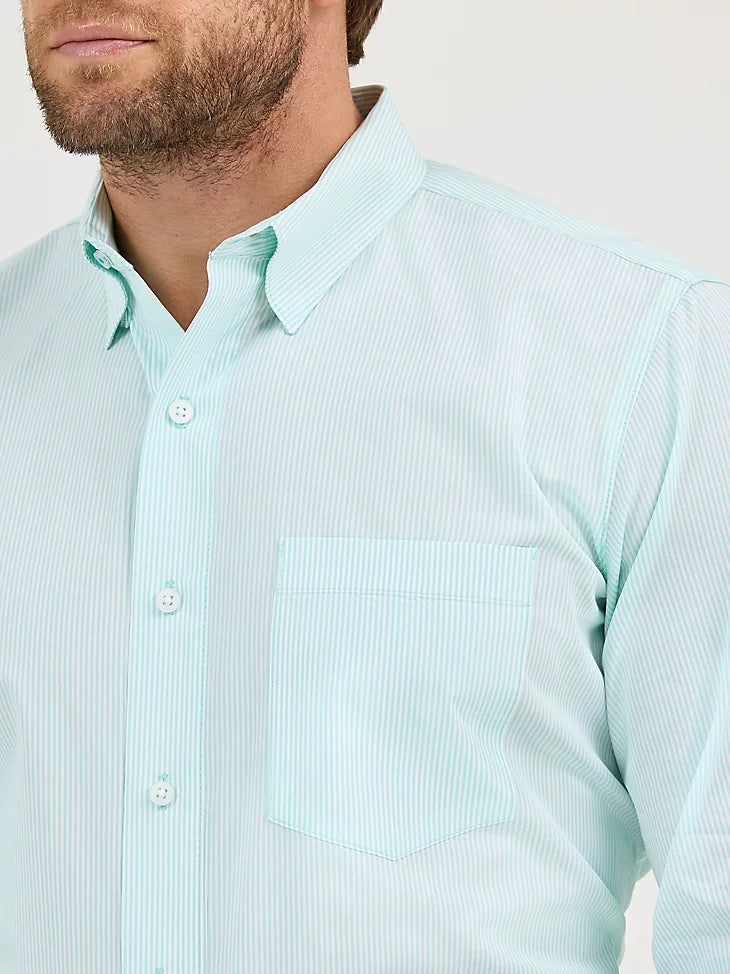 Men's Wrangler Cody Johnson One Pocket Button Down Shirt