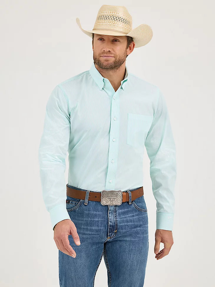 Men's Wrangler Cody Johnson One Pocket Button Down Shirt