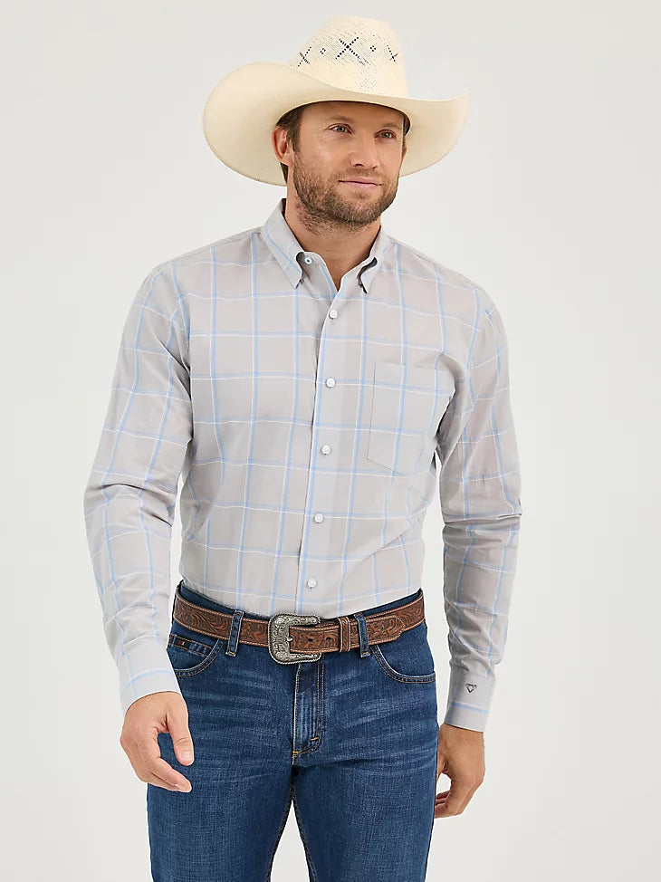 Men's Wrangler Cody Johnson One Pocket Button Down Shirt