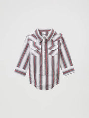 Baby Boy's Wrangler Long Sleeve Western Snap Bodysuit