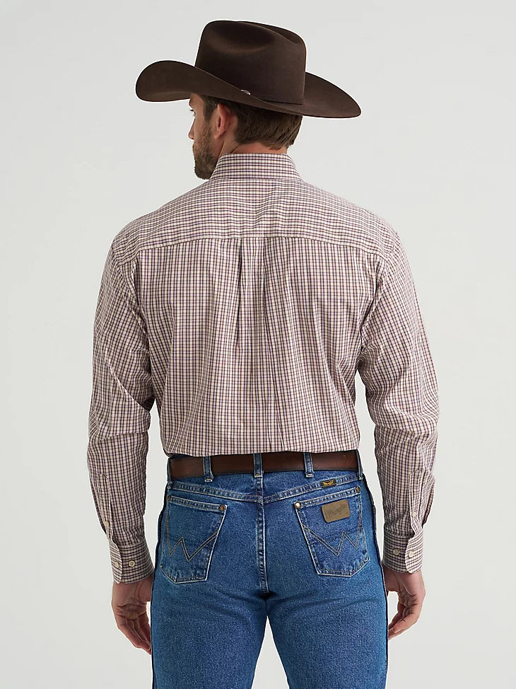 Men's Wrangler George Strait™ Long Sleeve Button Down
