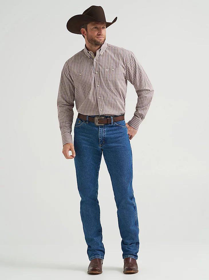 Men's Wrangler George Strait™ Long Sleeve Button Down