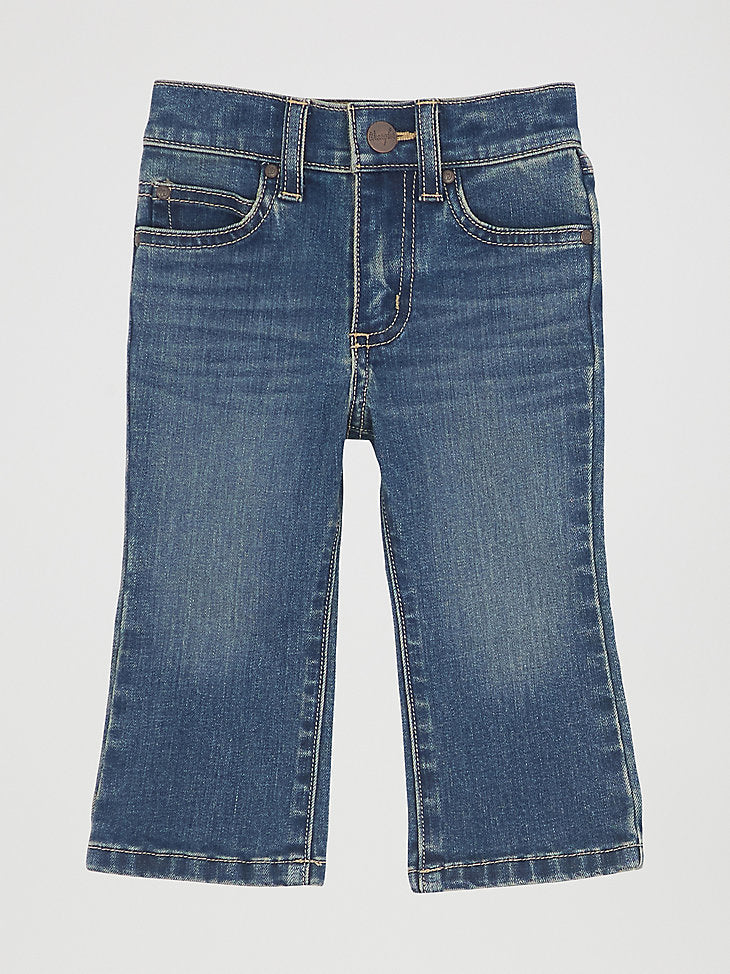 Little Boy's Wrangler Stitched Pocket Western Jeans