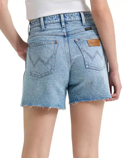 Wrangler Women's High Rise Cowboy Shorts in Blissful