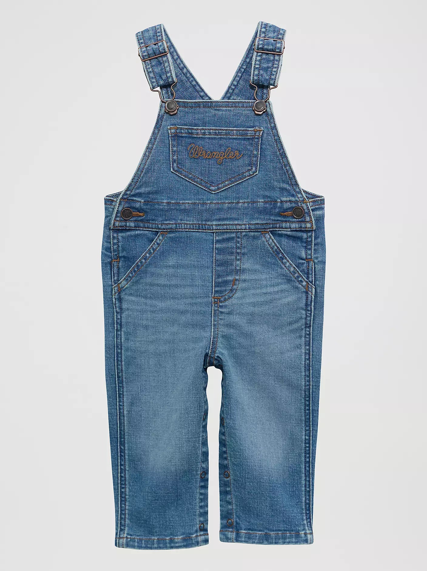 Wrangler Youth Kendra Denim Overalls