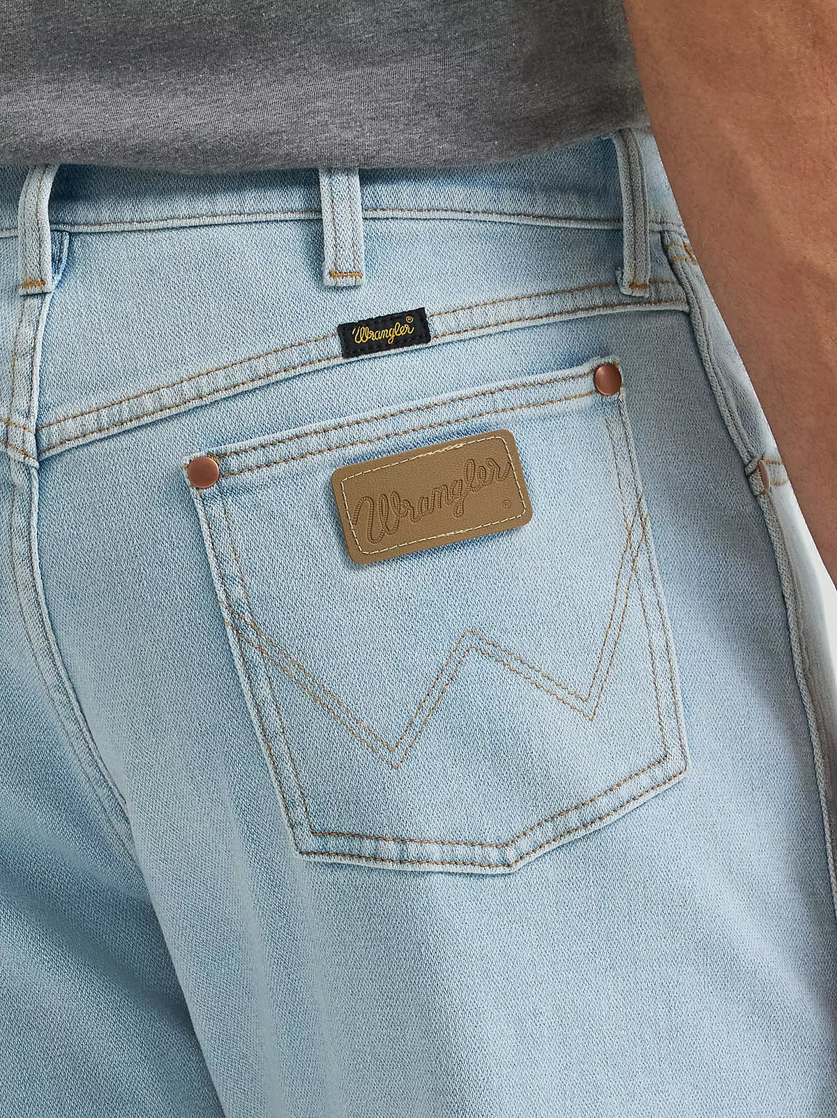 Wrangler | Men's Toughlite Cowboy Cut Original Fit Jeans - Light Wash