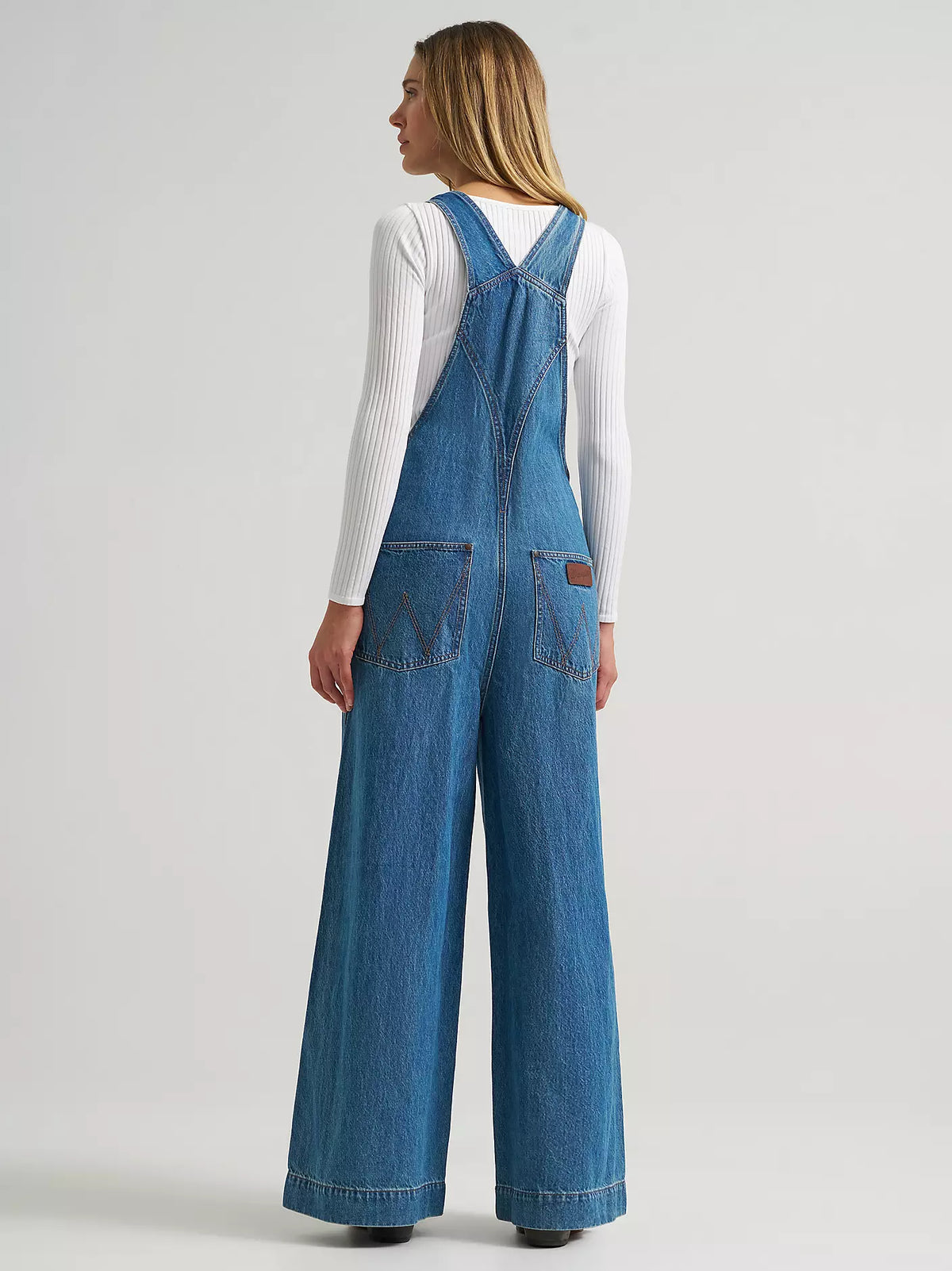 Wrangler | Bailey Retro Wide Leg Overalls
