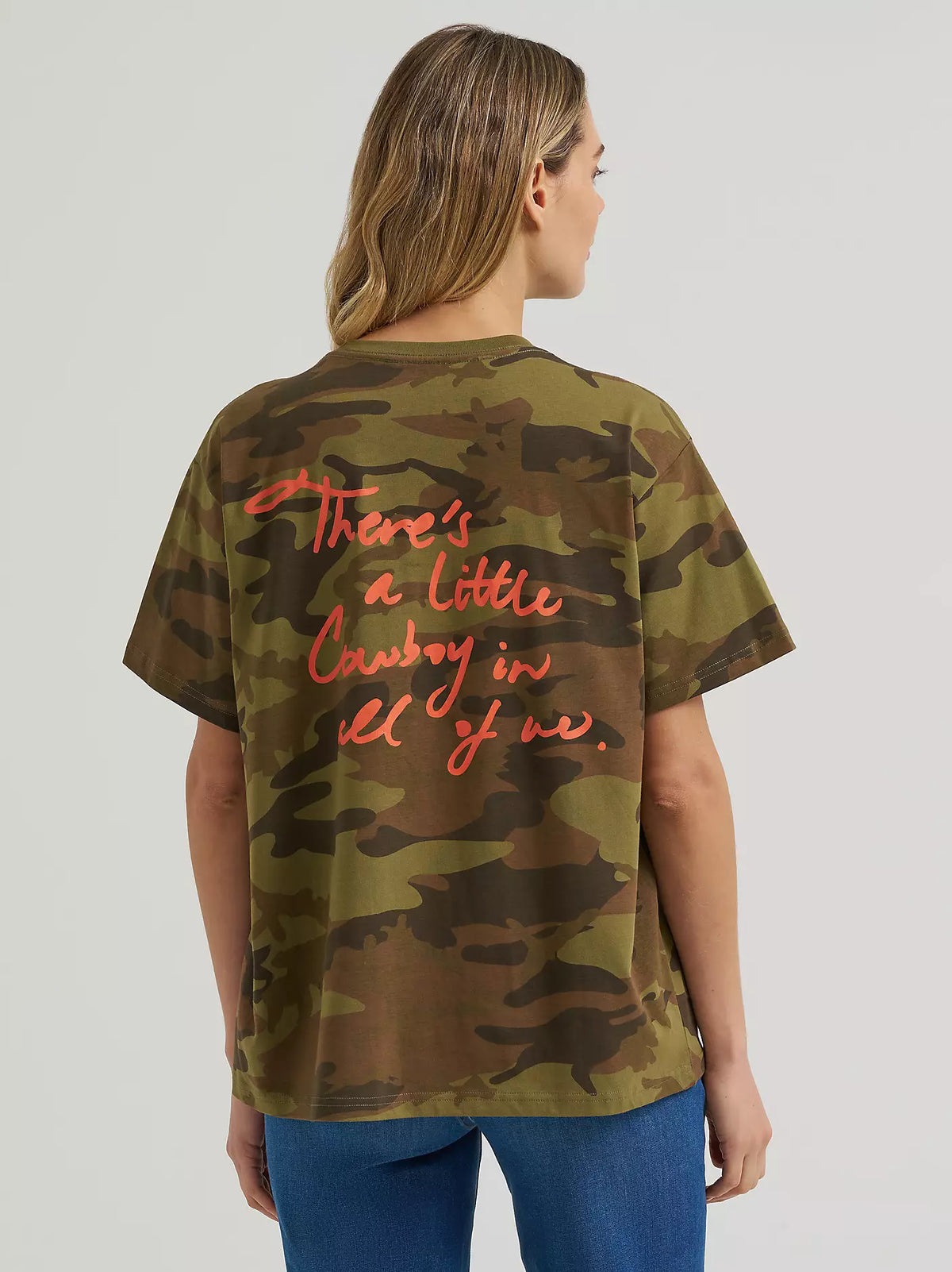 Wrangler | Cowboy Camo Girlfriend Tee