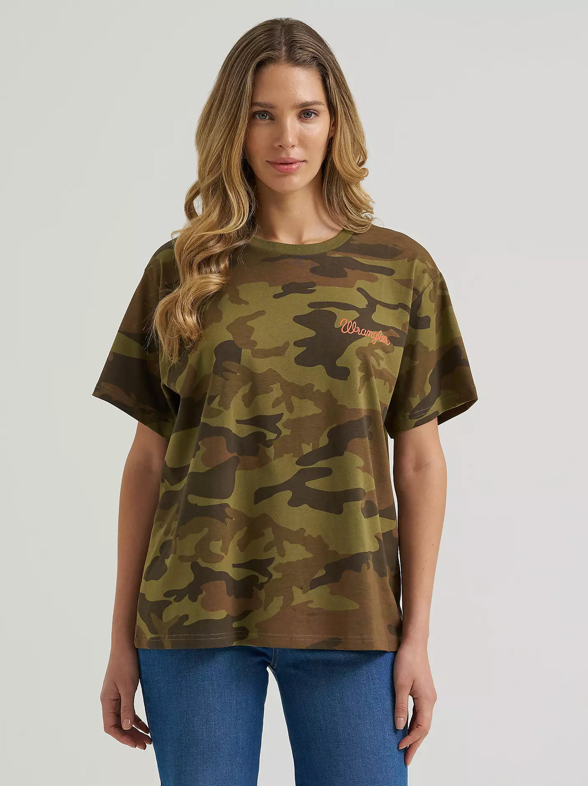 Wrangler | Cowboy Camo Girlfriend Tee