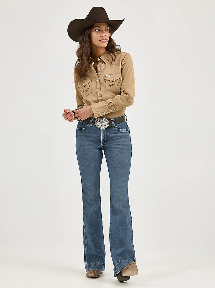 Women's Wrangler Retro Bailey High Rise Trouser Jean