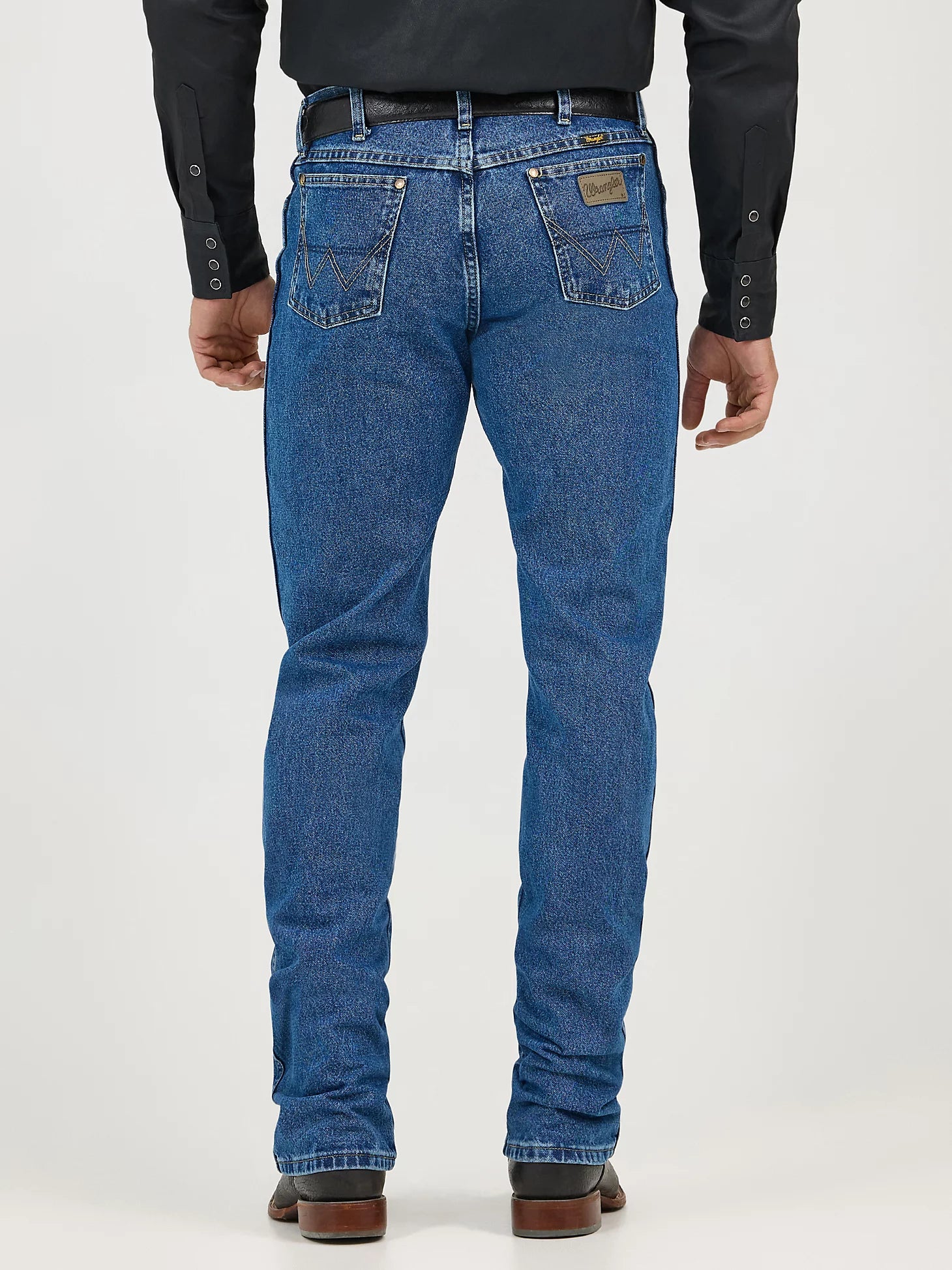 Wrangler Premium Edition George Strait - Vaqueros de ajuste original para hombre 
