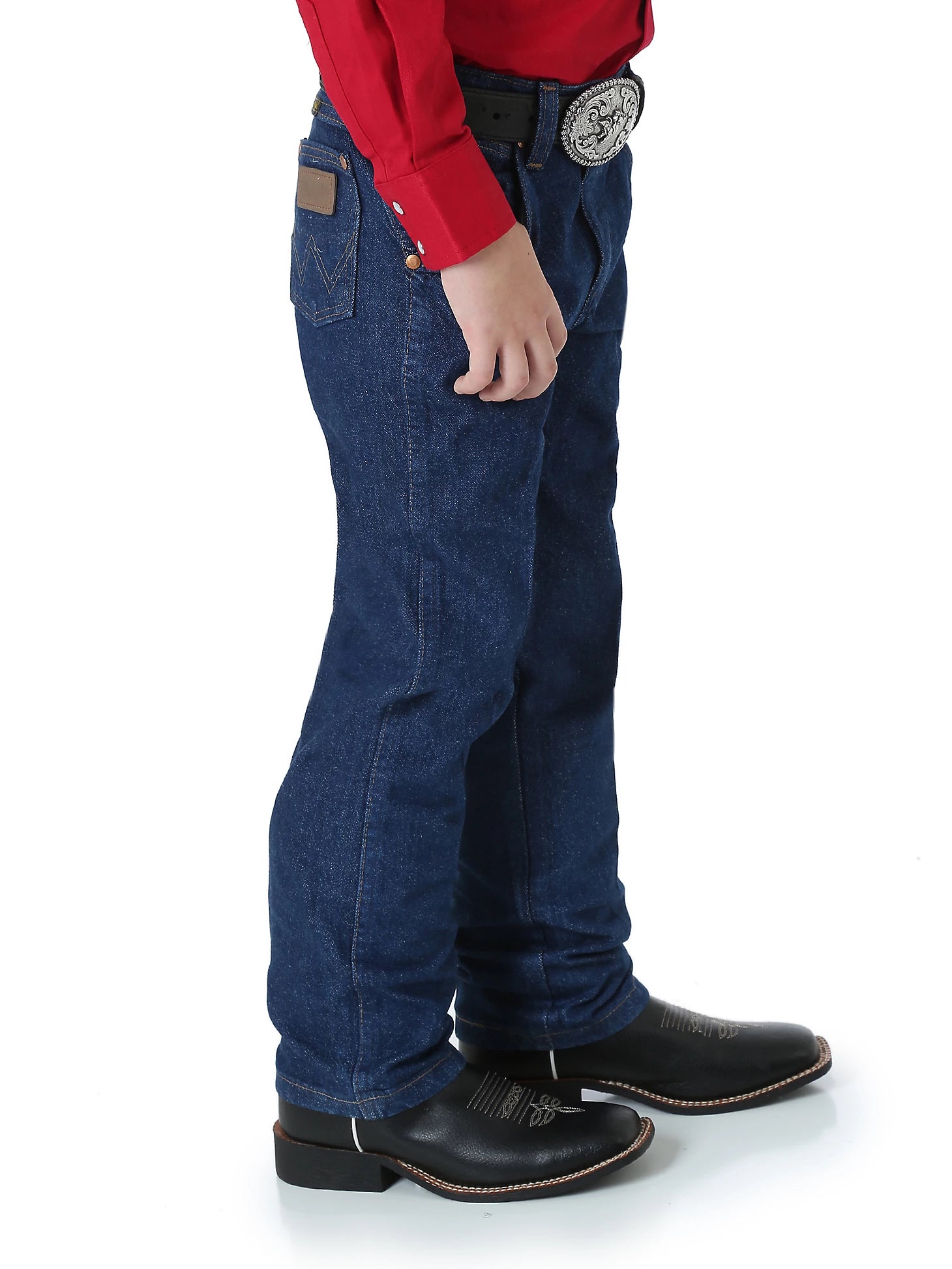 BOY'S PREWASHED COWBOY CUT ORIGINAL FIT JEAN IN PREWASHED INDIGO