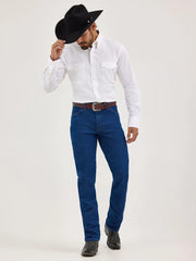 Wrangler Vaqueros prelavados de corte vaquero 13MWZ para hombre