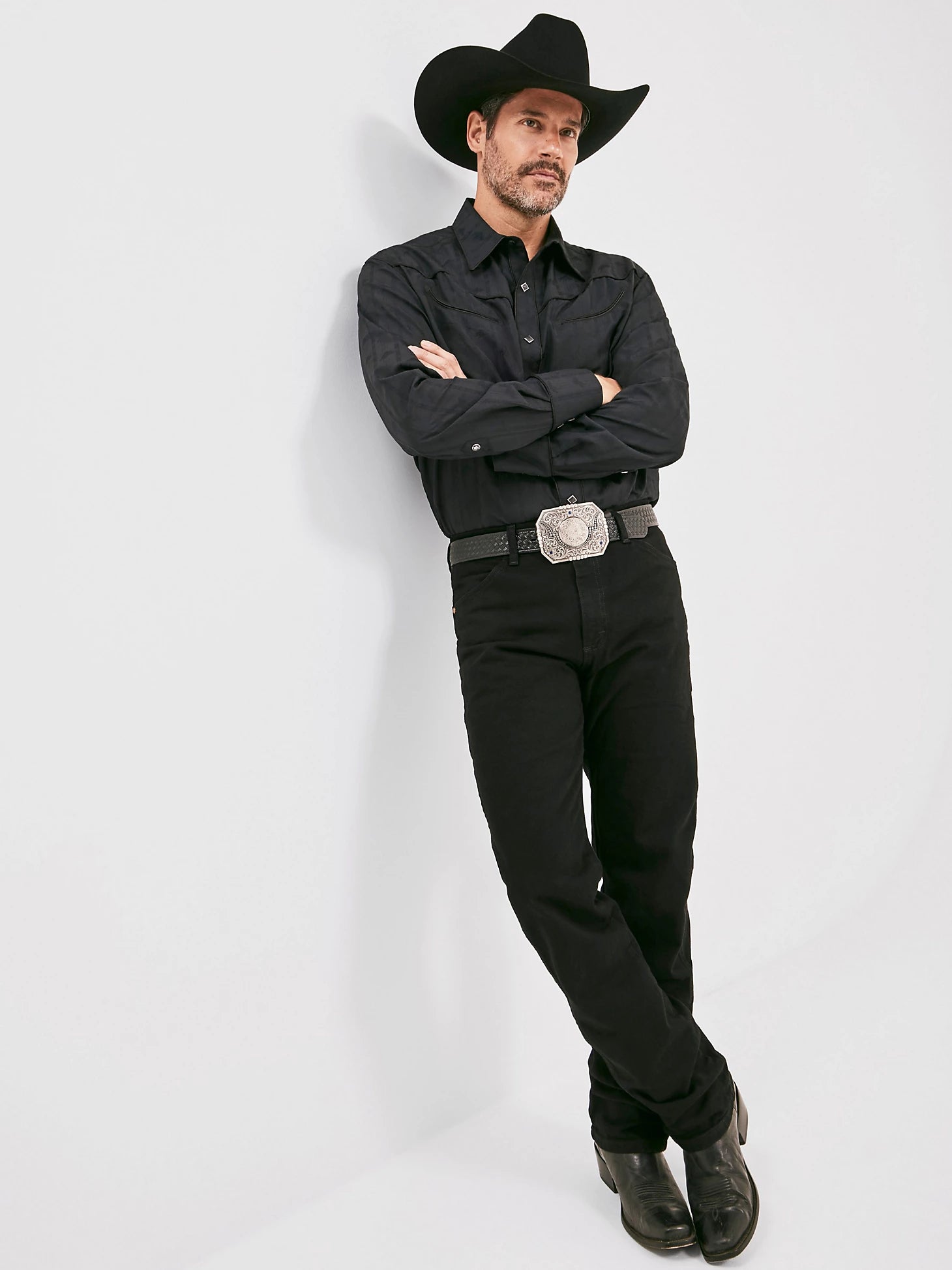 Men's Wrangler Cowboy Cut® Original Fit Jean in Black