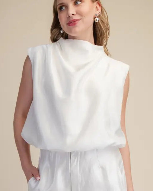 In Good Company Top in White
