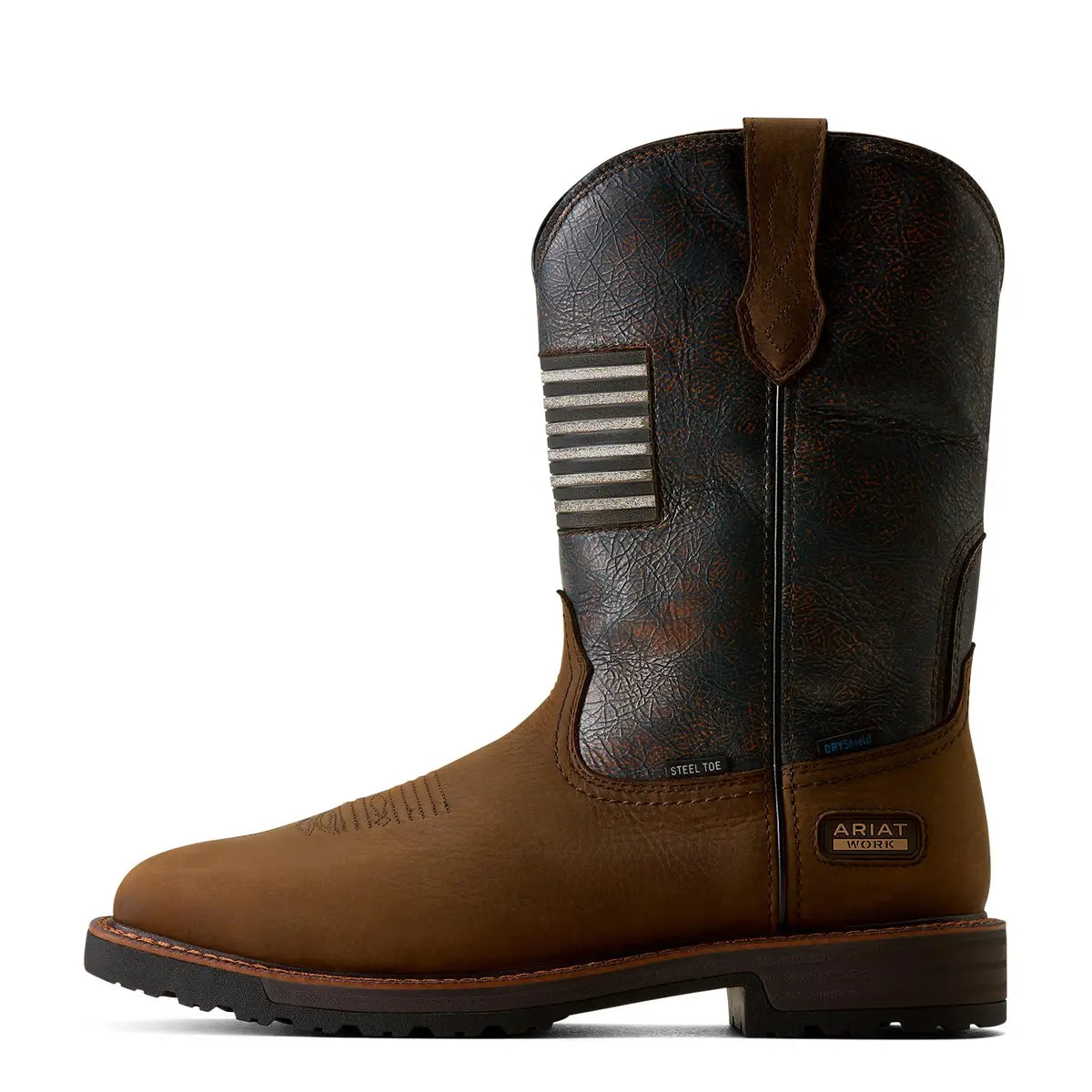 Ariat | Men's Activator Patriot Waterproof Square Steel Toe Work Boots