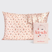 Kitsch Satin Pillowcase Standard - Cherry Print