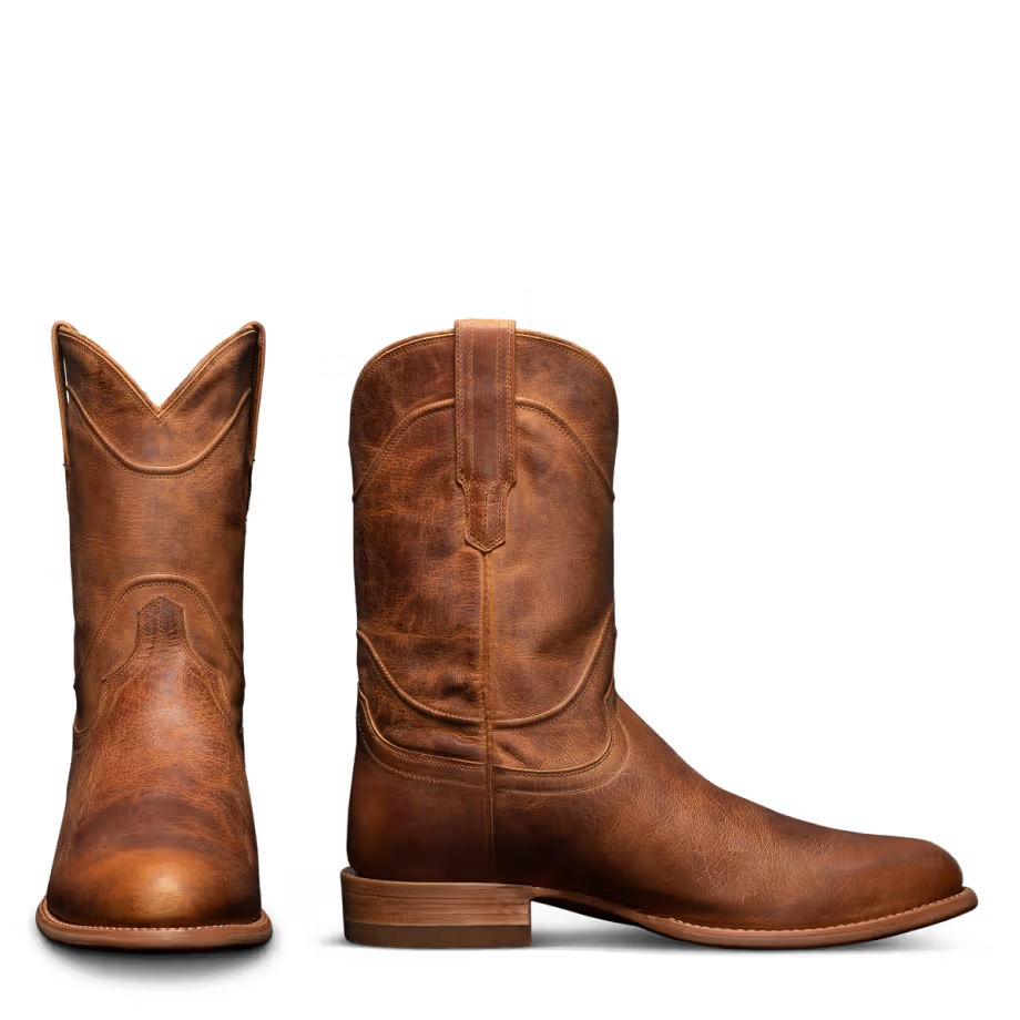 Tecovas Men's The Earl Goat Roper Boots