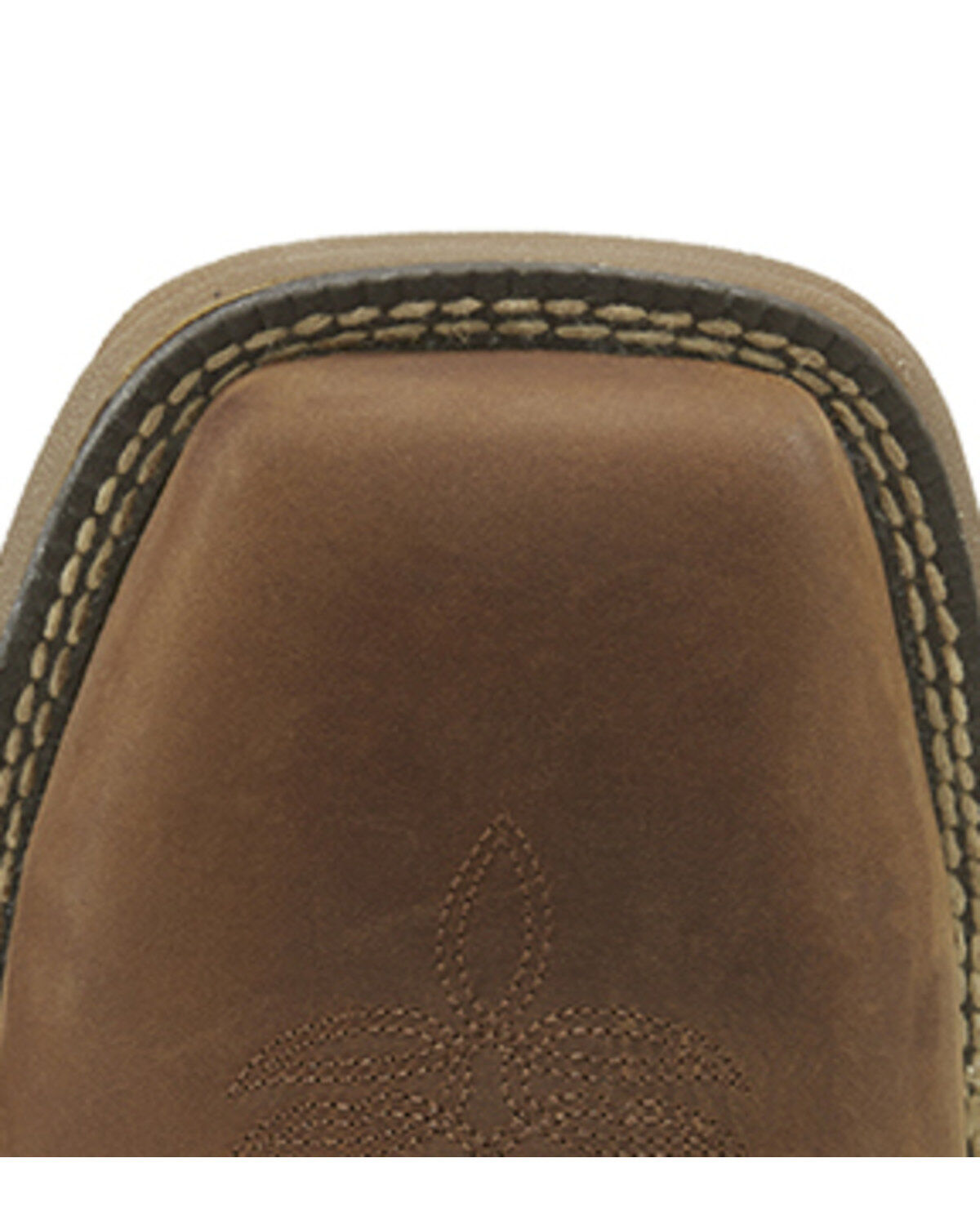 Men's Justin Stampede Rush Waterproof Square Steel Toe Work Boots