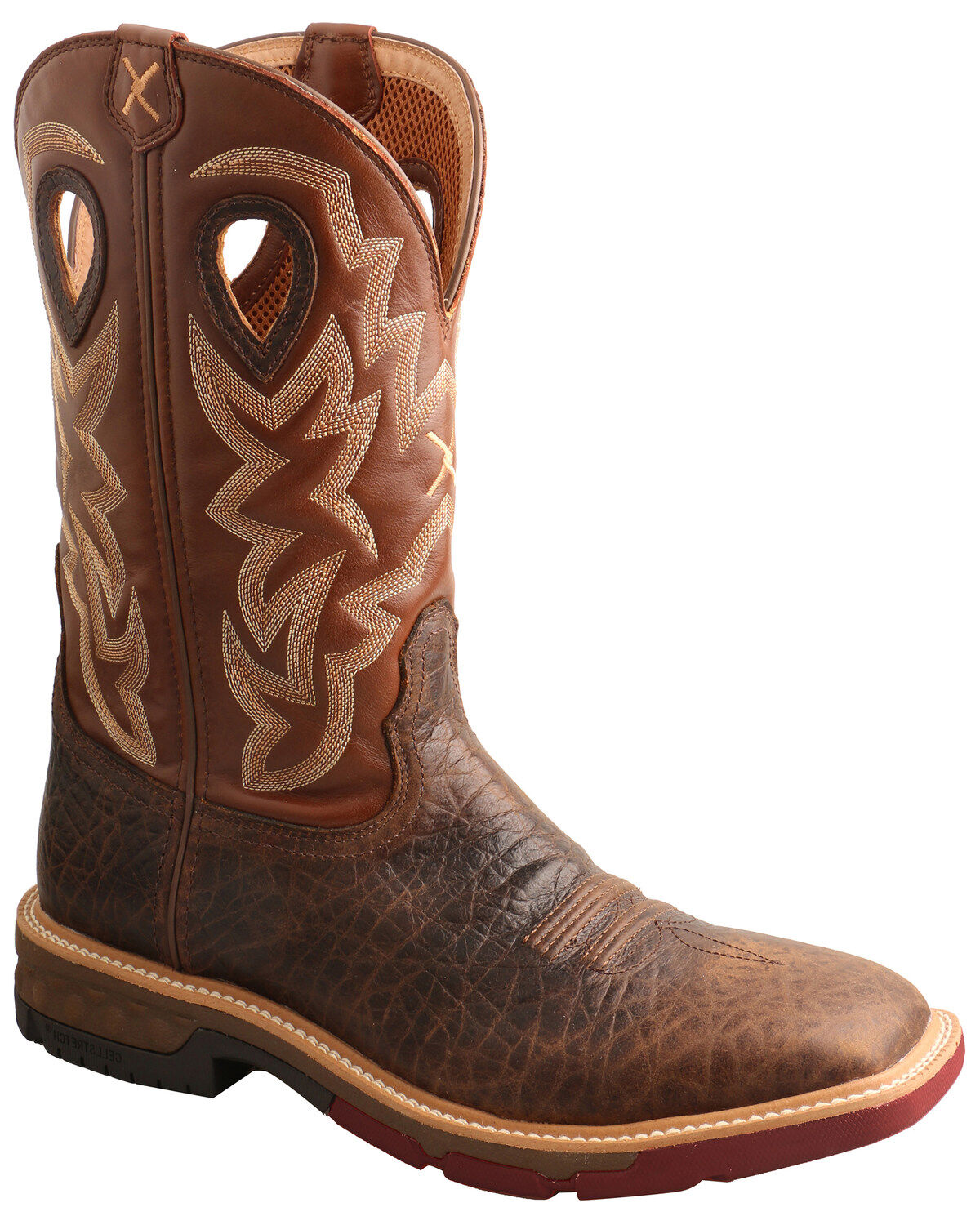 MEN'S TWISTED X 12" SMOKEY CHOCOLATE SPICE ALLOY TOE BOOT