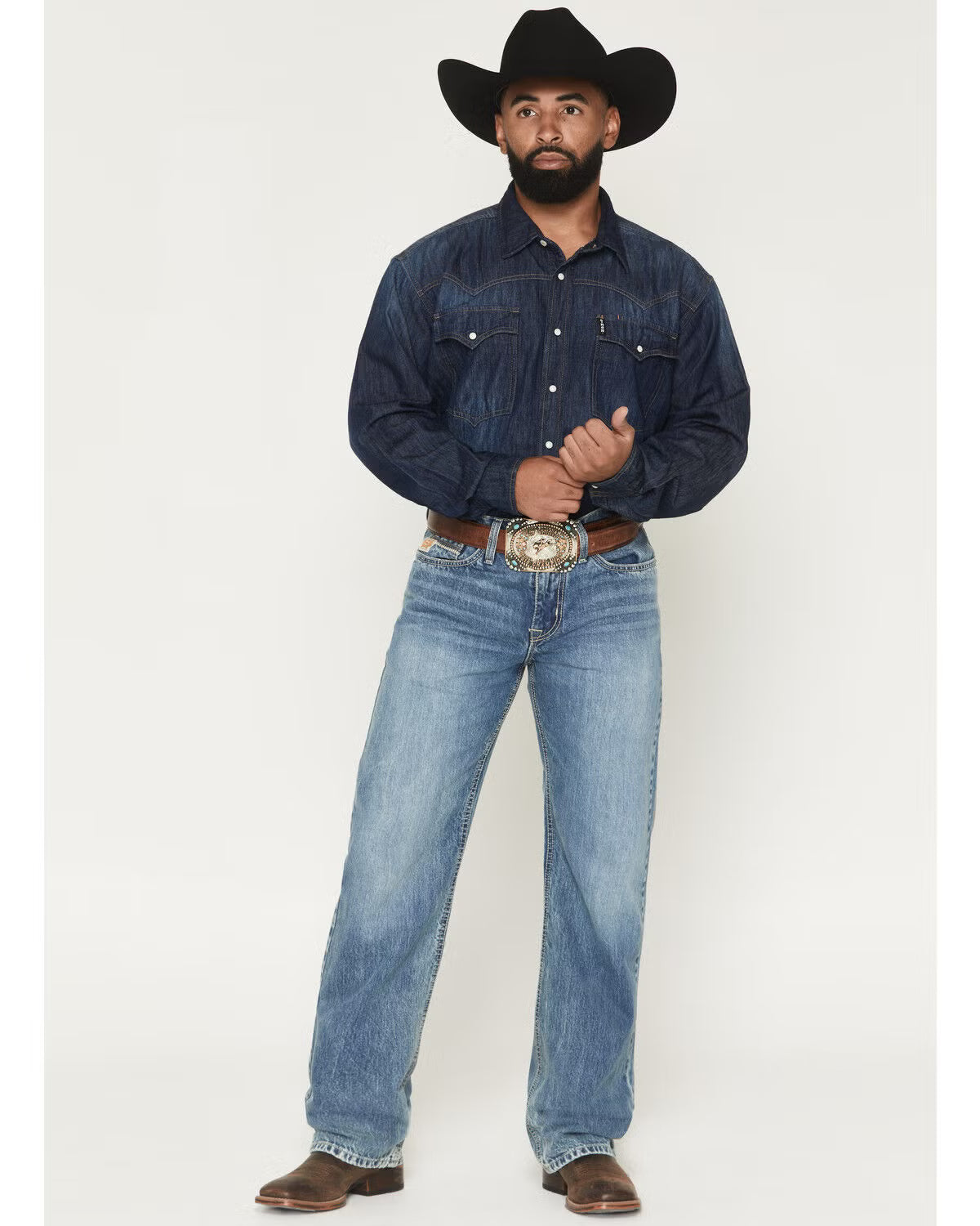 Cinch | Men's Grant Relaxed Bootcut Rigid Denim Jeans