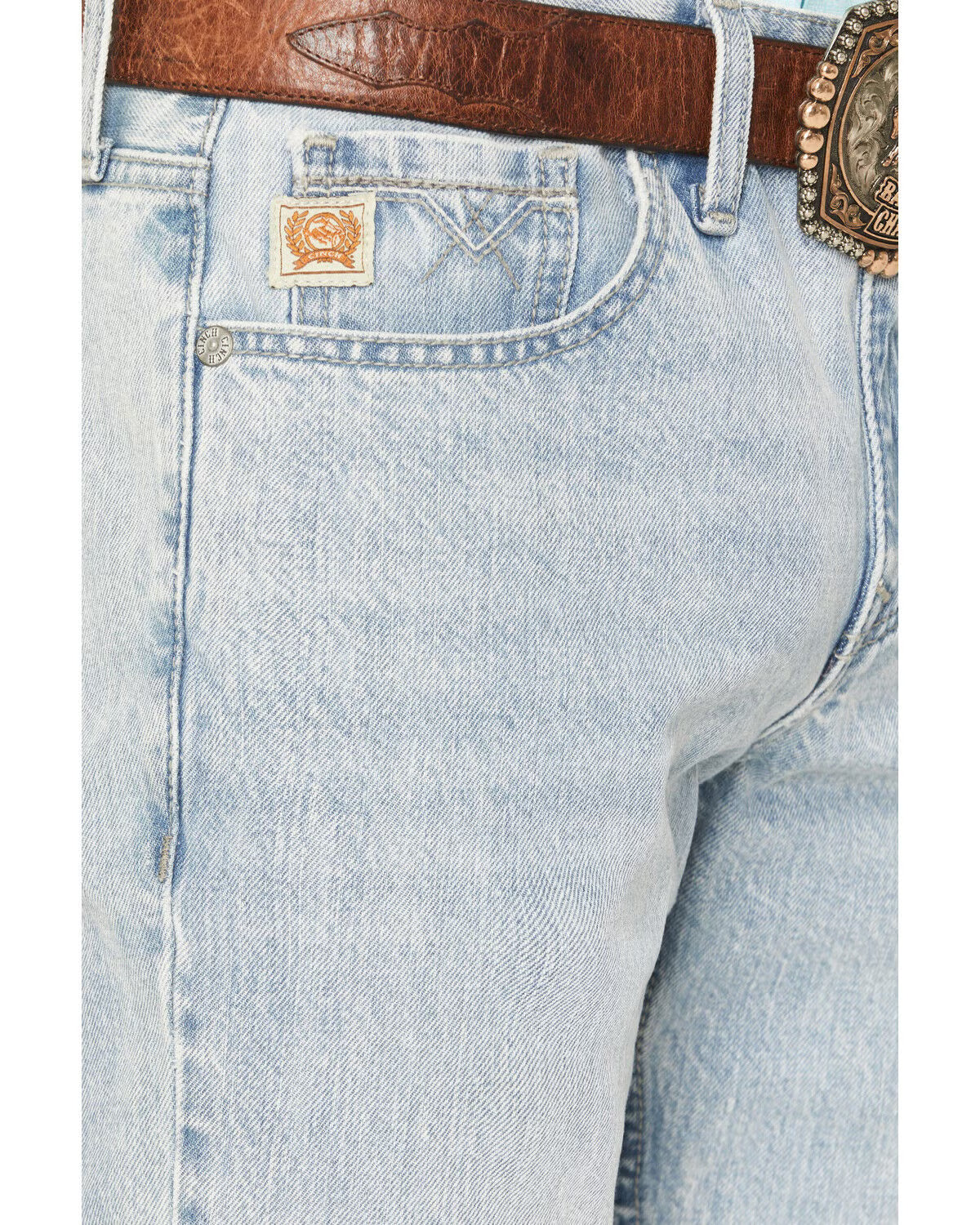 Cinch | Men’s Ian Stonewash Slim Bootcut Stretch Denim Jeans