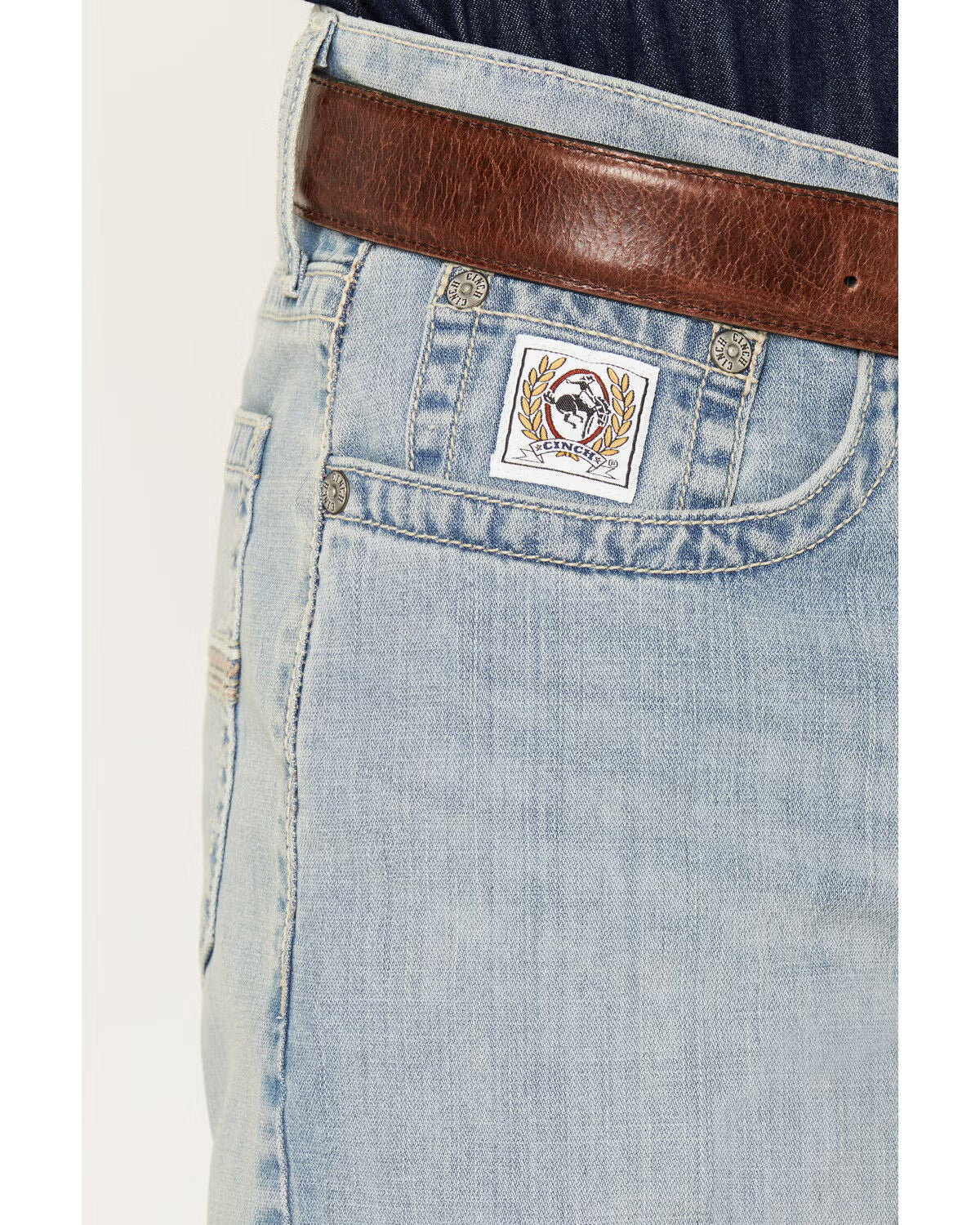 Cinch | Men's White Label Relaxed Straight Leg Stretch Denim Jeans