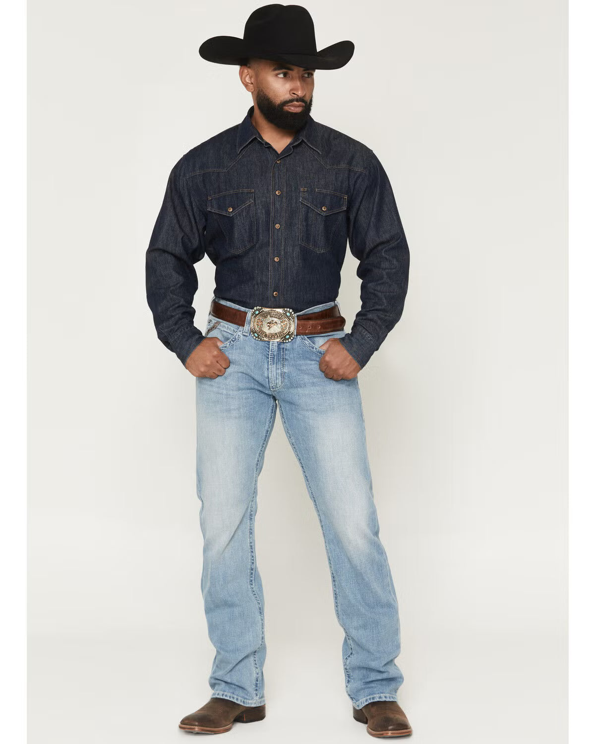 Ariat | Men's M5 Norman Straight Leg Stretch Denim Jeans